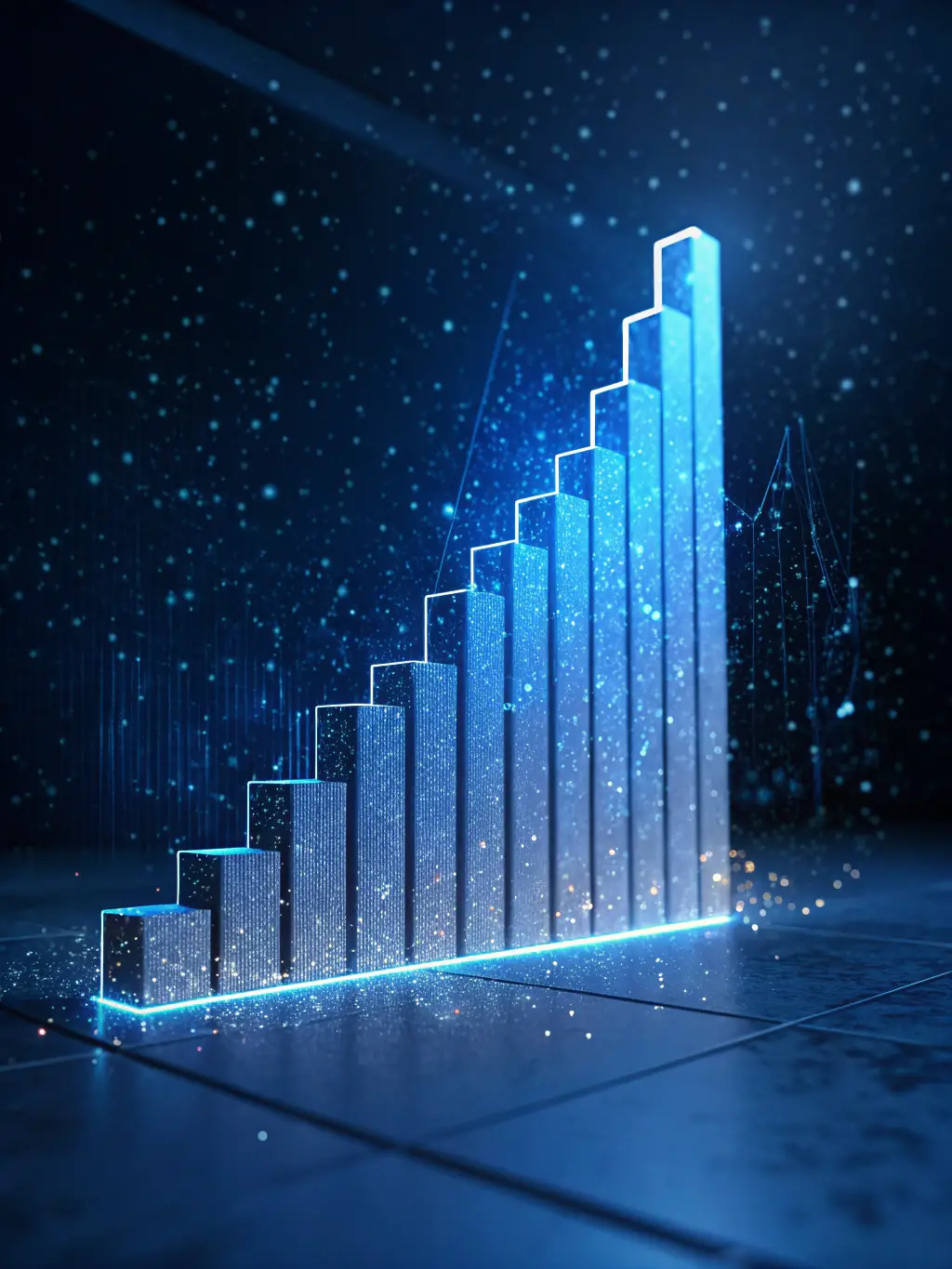 A graph showing consistent financial growth, illustrating the potential outcomes of choosing explorationhub.site.